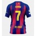 Barcelona Ferran Torres #7 Hjemmedrakt 2025-26 Korte ermer Barcelona Ferran Torres #7 Hjemmedrakt 2025-26 Korte ermer